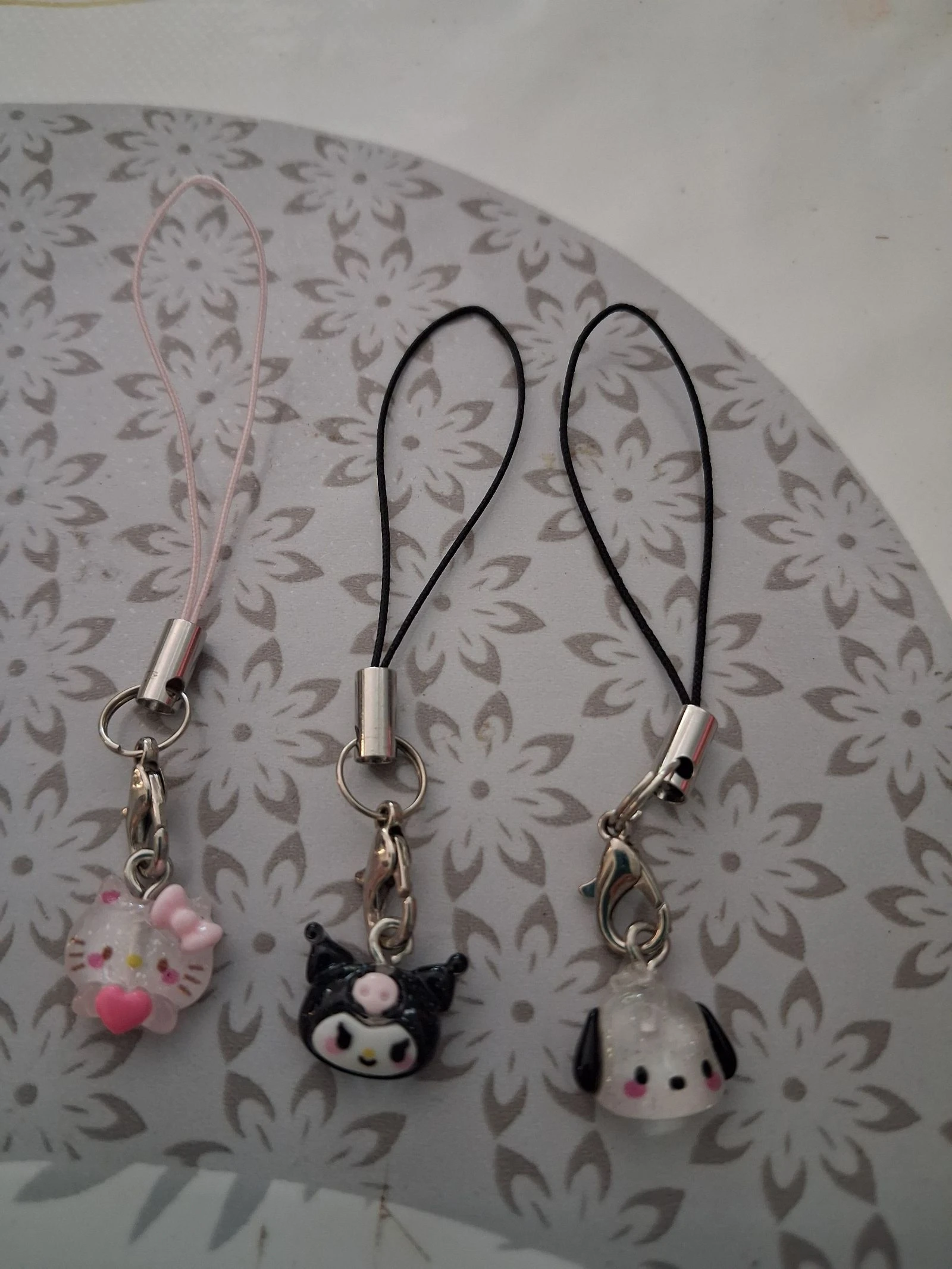 Lot de 3 porte clés Sanrio